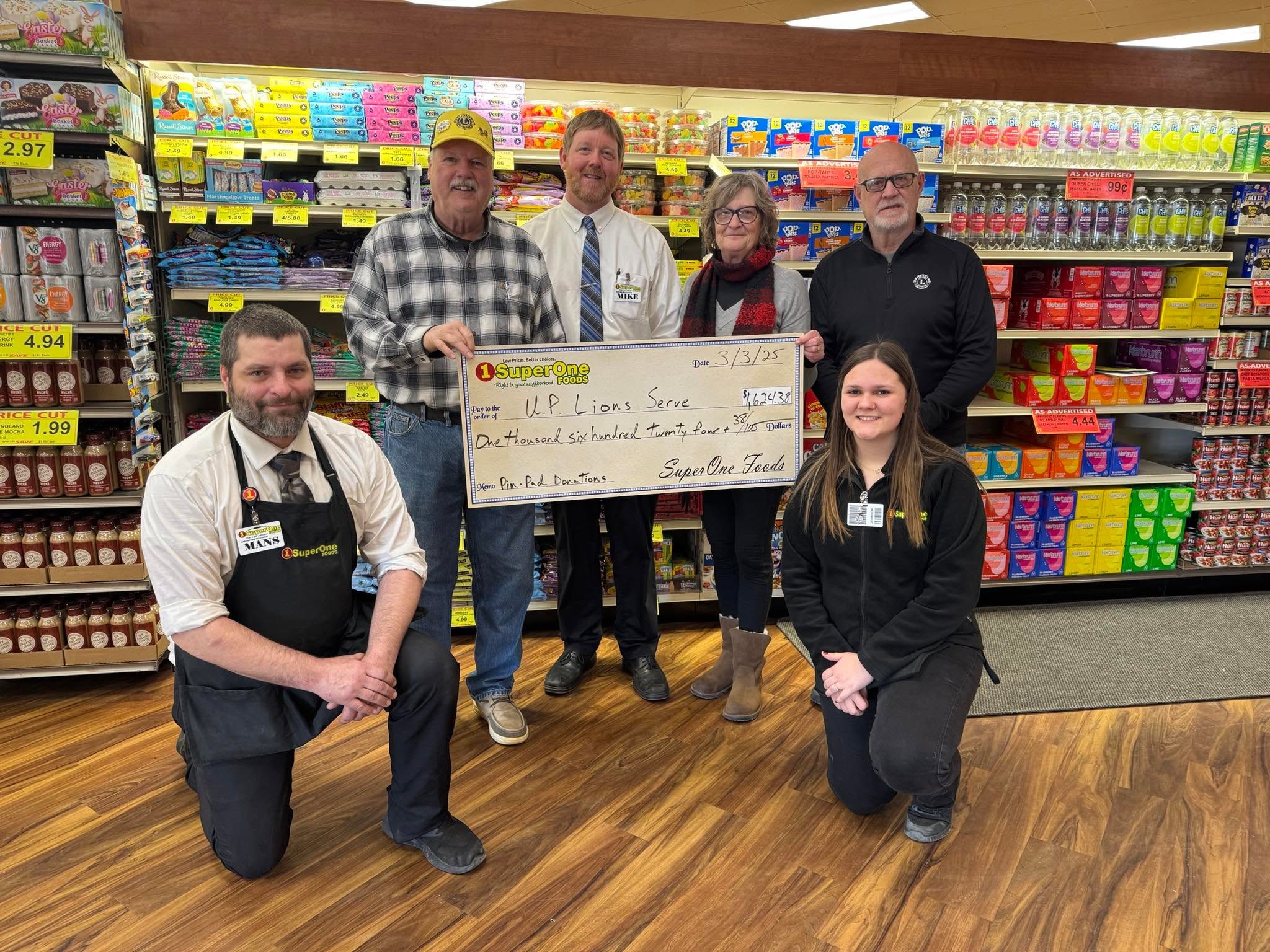 UP Lions Serve Raises Money